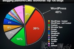 WordPress thống trị các nền tảng blog