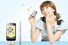 SNSD ngọt ngào cùng smartphone Cooky