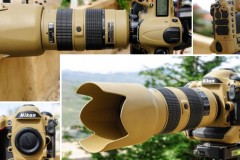 Nikon ấn tượng với màu vàng quân đội