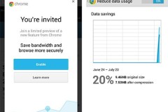 Tính năng tiết kiệm băng thông cho Chrome 28 trên Android bắt đầu kích hoạt