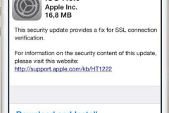 Apple tung ra iOS 7.0.6 sửa lỗi bảo mật