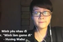 Nữ game thủ Việt hát nhạc chế mình yêu nhau đi gây sốt