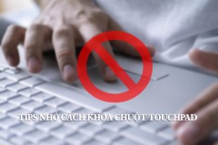 Khóa bàn di chuột Touchpad Laptop thật đơn giản