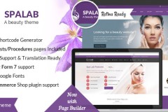 WP - Giao diện thẩm mỹ viện Spa Lab