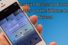 Bảo mật iPhone, iPad bằng cách vô hiệu hóa Control Center trên màn hình khóa