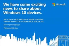 Microsoft gửi thư mời cho sự kiện ngày 6 tháng 10