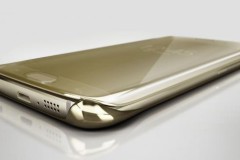 Lộ ảnh thiết kế điện thoại vỏ sò mang dáng dấp Galaxy S6 Edge