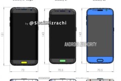 Bộ đôi Galaxy S7/Edge lộ diện nhiều thông tin phần cứng mới