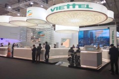 Viễn thông -  Hình ảnh gian hàng Viettel tại MWC 2016