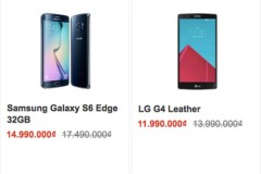 Di động cao cấp giảm giá chờ đón Galaxy S7