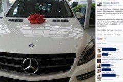 Mercedes-Benz Việt Nam khẳng định không có chuyện tặng xe trên Facebook