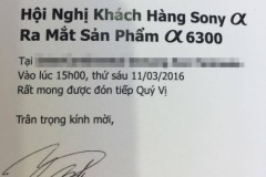 Sony sẽ ra mắt a6300 mới tại Việt Nam vào cuối tuần này