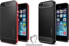 iPhone 5SE lại rò rỉ thiết kế qua vỏ bảo vệ Spigen