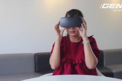 Xem video phản ứng người dùng Việt khi lần đầu tiên đeo kính thực tế ảo Gear VR