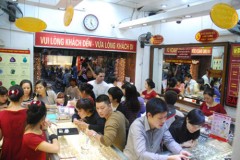 Tăng khủng khiếp, giá vàng vượt mốc 34 triệu đồng/lượng