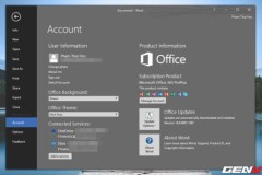 Thủ thuật tùy biến giao diện Microsoft Office 2016 theo ý muốn