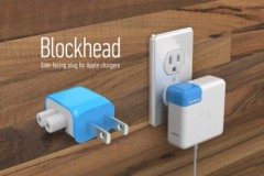 Cục nhỏ màu xanh này sẽ giúp sạc MacBook/iPad không bị rơi khỏi ổ cắm