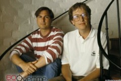 Mối “tình-thù” lạ lùng giữa Bill Gates và Steve Jobs