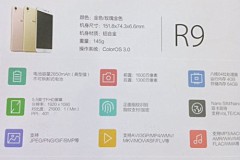 Oppo R9 và R9 Plus lộ diện đầy đủ chi tiết kỹ thuật