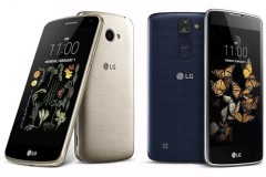Bộ đôi smartphone giá rẻ LG K5 và K8 chính thức ra mắt