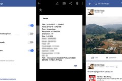 Người dùng Android đã có thể trực tiếp tải ảnh chất lượng cao lên Facebook