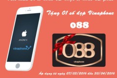 Được tặng sim số đẹp 088 khi mua iPhone 6S, iPhone 6S Plus
