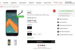 HTC 10 nhận đơn đặt hàng, giá 18,5 triệu đồng