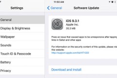 Apple phát hành iOS 9.3.1, sửa lỗi crash khi truy cập vào ứng dụng trên iPhone, iPad