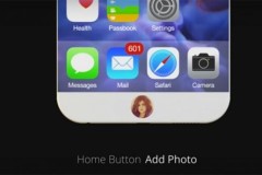 Mời xem ý tưởng iPhone 7 với viền màn hình siêu mỏng cùng nút home ảo có thể tùy biến