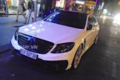 Những hình ảnh hiếm có xe Mercedes S500L độ Wald Black Bison của Cường Đô La