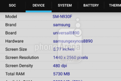 Samsung Galaxy Note 6 có màn hình 5,8 inch, 6GB RAM, chống nước