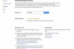 Google cho rằng tên miền Google.com là website nguy hiểm