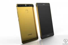 Ngắm nhìn phiên bản Huawei P9 mạ vàng 24K siêu sang