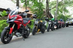 Hàng chục mô tô Ducati xuyên Việt tới triển lãm riêng của Audi
