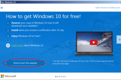 Vô hiệu hóa, gỡ bỏ biểu tượng thông báo Get Windows 10