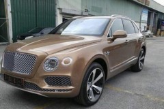 SUV siêu sang Bentley Bentayga đầu tiên về Việt Nam