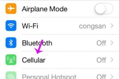 Làm thế nào để bật 3G trên iPhone 5/5S/6?
