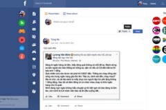 Trải nghiệm Facebook giao diện phẳng tuyệt đẹp trên Chrome & Cốc cốc