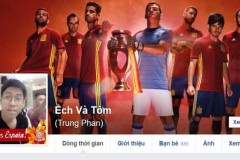 Thay đổi trang cá nhân trên Facebok với phong cách Euro 2016