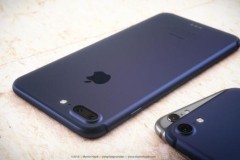 Ngắm ảnh thực tế iPhone 7 màu xanh dương với camera kép lạ mắt