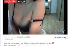 Chat sex nở rộ trên các ứng dụng Bigo Live và Facebook Live