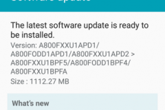 Samsung Galaxy A8 chính thức được lên đời Android 6.0