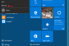 Tổng hợp một số cách đăng xuất (log out) trên Windows 8 và Windows 10