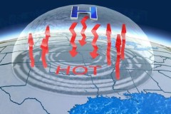 Hiệu ứng vòm nhiệt nguy hiểm trong mùa hè khắc nghiệt ở Mỹ