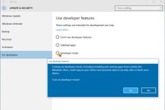 Chế độ Developer Mode trên Windows 10 là gì? Làm thế nào để kích hoạt chế độ này?