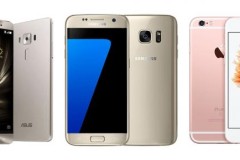 So sánh thông số ZenFone 3 Deluxe với iPhone 6s và Galaxy S7