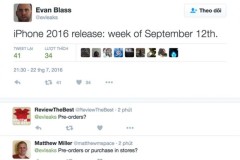 Apple sẽ ra mắt iPhone 7 vào giữa tháng 9