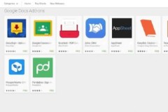 Google add-ons đã xuất hiện trên Play Store