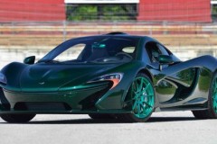 Đấu giá chiếc McLaren P1 duy nhất có thân vỏ carbon màu xanh lá