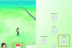 Cách kiểm tra các vật phẩm trong Pokémon Go